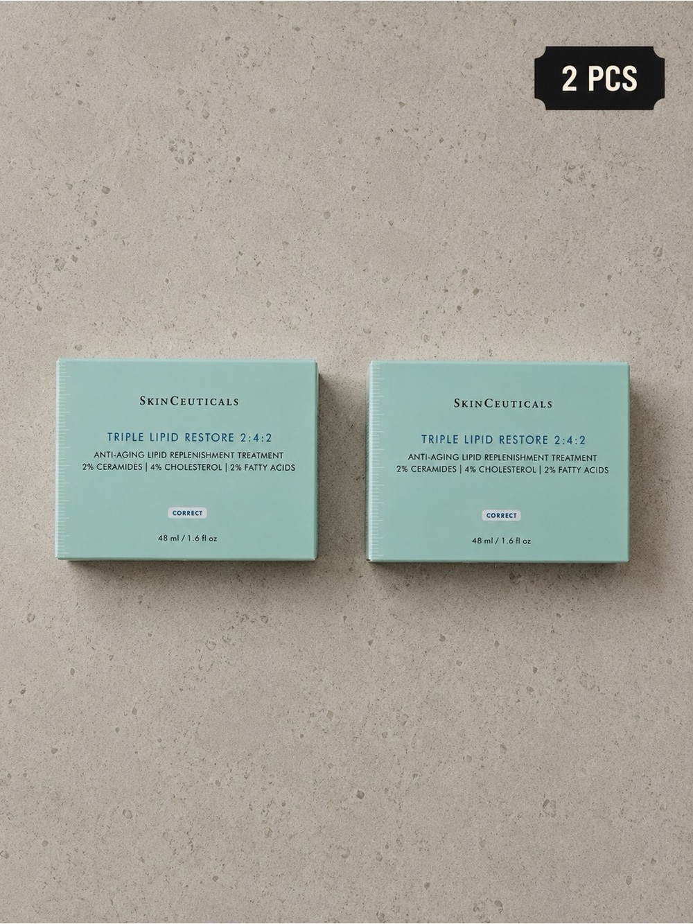 SkinCeuticals Triple Lipid Restore 2:4:2 Cream - Aqua Green (2 Pack)